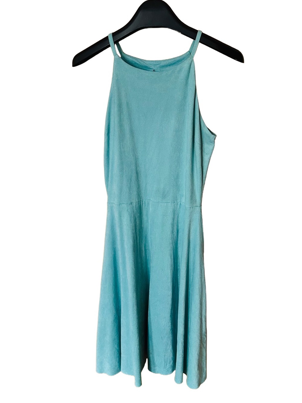 Design Lab Lord & Taylor Aqua Blue Sleeveless Sundress